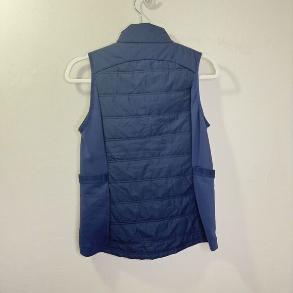 Avia Outdoor Work Zipper‎ Vest Women’s  Blue Size Small  Fall Full Zip Jacket - Picture 4 of 9